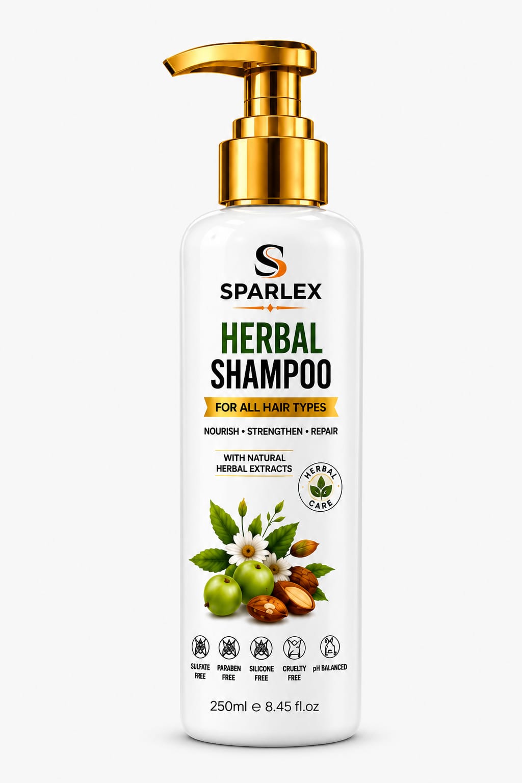 Sparlex Herbal Shampoo – Natural Hair Care for All Hair Types