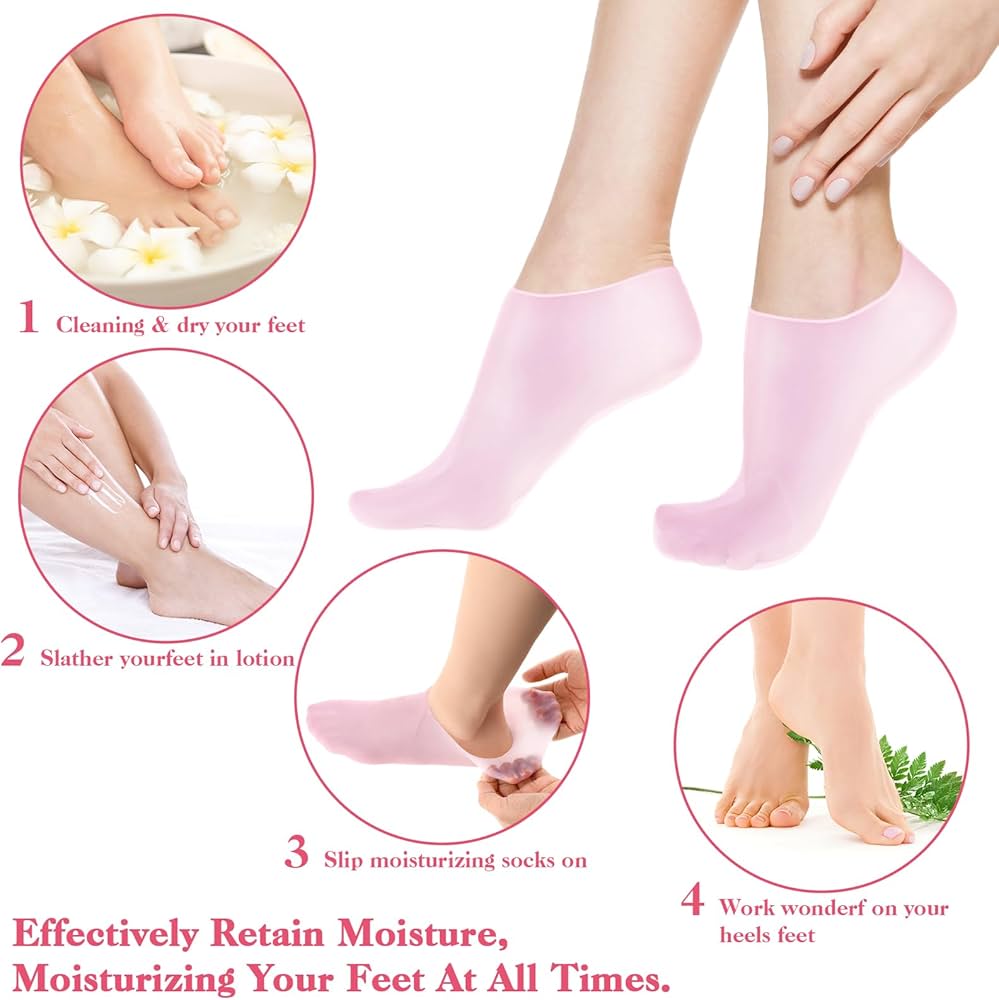 Silicone Moisturizing Socks 75 GM IMPORTED