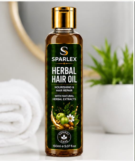 Sparlex Herbal Hair Oil – Nourishing & Hair Repair