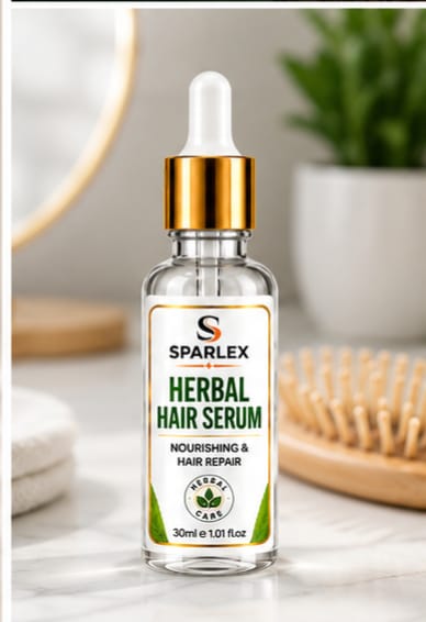 Sparlex Herbal Hair Serum – Nourishing & Hair Repair