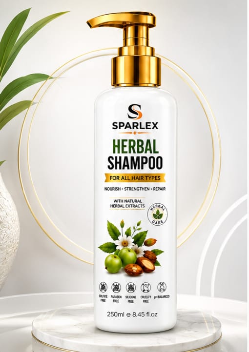 Sparlex Herbal Shampoo – Natural Hair Care for All Hair Types