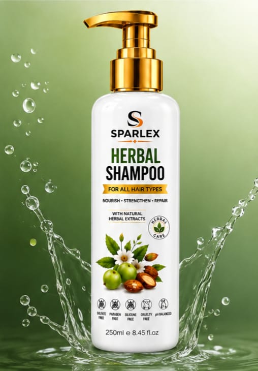 Sparlex Herbal Shampoo – Natural Hair Care for All Hair Types